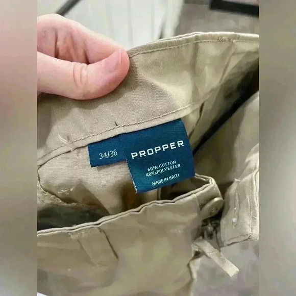 Propper Khaki army uniform pants men's size 34 x 36 - Picture 8 of 8